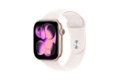 Smartwatch & Sportsur - Apple Watch Series 11 GPS 46mm Rose Gold Aluminium Case with Light Blush Sport Band - M/L - MEV74QN/A