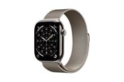 Smartwatch & Sportsur - Apple Watch Series 11 GPS + Cellular 46mm Natural Titanium Case with Natural Milanese Loop - S/M - MFCY4QN/A