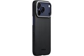 Mobil - Covers & Cases - PITAKA Ultra-Slim Case - Black/Grey - iPhone 17 Pro Max *DEMO* - KI1701BPM