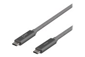 USB kabel - Deltaco USBC-1412M - USB-C cable - USB-C to USB-C - 1 m - USBC-1412M