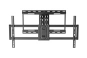 Vægbeslag, AV-Beslag & AV-Møbler - Deltaco Office mounting kit - for flat panel - heavy-duty full-motion 3-way 80 kg - black - Max 80 kg - recommended for 100" - ARM-0261-B