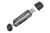 Hukommelseskort - adapter og kortlæser - Natec SCARAB 3 - card reader - USB / USB-C 3.2 Gen 1 - NCZ-2262