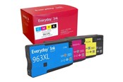 Blæk, Toner & Forbrugsstoffer - Xerox Everyday Ink Cartridge - 4-Pack | High yield | Remanufactured | HP 963XL - 006R04993