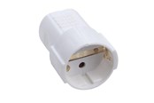 Afbrydermateriel - Thorkild Larsen Schuko Forlængerled Hvid 16A - F-8531007