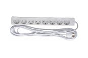 Afbrydermateriel - CoreParts 8-Stikdåse Hvid 5 m Ledning - GRU00850WDK