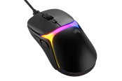 Mus - Glorious Model O3 Wired - Gaming Mus - Optisk - 6 knapper - Sort - GLO-O3-W-BLK