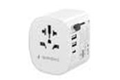Strømkabel (ekstern) - Gembird Grounded universal travel power adapter - 15W - TPA-EU2A1C15-01-W