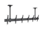 Vægbeslag, AV-Beslag & AV-Møbler - Multibrackets PRO Series mounting kit - tilt - for 3 flat panels - black - Max 90 kg - recommended for 65" - 7350073734924