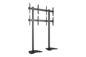 Vægbeslag, AV-Beslag & AV-Møbler - Multibrackets M Pro Series stand - for 4 LCD displays - micro adjustable - black - Max 120 kg - recommended for 55" - 7340234811625