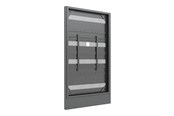 Vægbeslag, AV-Beslag & AV-Møbler - Multibrackets M Pro Series enclosure - totem - for flat panel - covered - black - Max 35 kg - recommended for 85" - 7340234810550
