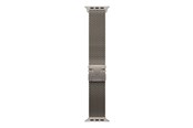 Smartwatch - Tilbehør - Apple 49mm Natural Titanium Milanese Loop - Large - MGHQ4ZM/A
