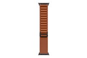 Smartwatch - Tilbehør - Apple 49mm Terra Cotta Alpine Loop - Medium - Black Titanium Finish - MG9E4ZM/A