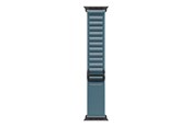 Smartwatch - Tilbehør - Apple 49mm Light Blue Alpine Loop - Small - Black Titanium Finish - MG9K4ZM/A