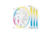 Kabinet Køler - DeepCool FL12 SE 3-1 - Kabinet køler - 120mm - Hvid med RGB - 29 dBA - R-FL12SE-WHAPN3-G