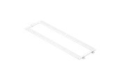 Kabinet Tilbehør - Havn HS 420 Lower Fan Bracket - White - HVN-AS-HS420-05-BFB