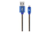USB kabel - Gembird Cablexpert Premium Lightning cable - Lightning / USB 2.0 - 2 m - CC-USB2J-AMLM-2M-BL