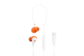 Hovedtelefoner/headset - JBL Endurance Run 3 Wired USB-C In-Ear Headphones White - JBLENDURRUN3CWHT