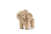 Boligindretning - Kay Bojesen - Elephant mini - Oak - H9.5 cm - 39242