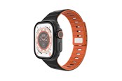 Smartwatch - Tilbehør - FIXED Mag Silicone Strap Apple Watch 42/44/45/46/49mm Black - FIXMST2-434-BK
