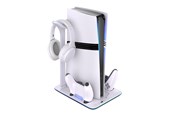 Spil tilbehør - FIXED Multifunctional Dockingstation for PS5 Pro/Slim - Tilbehør til spillekonsol - Sony PlayStation 5 Pro *DEMO* - FIXPS5PS-MCS-BW