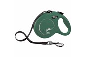 Hunde - Flexi - Koppel New Classic - L - 5m Band - Olive - <50 kg - 600.7795