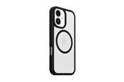 Mobil - Covers & Cases - OtterBox React MagSafe Apple iPhone 17 Black Crystal - clear/black - 77-98591