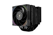CPU Køler - Thermalright Royal Pretor 130 Ultra Black - CPU Luftkøler - Max 28 dBA - RP130UB