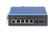 Switch - DIGITUS - switch - industrial - 4 ports - Managed - DN-651155