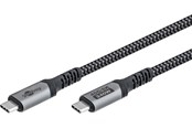 USB kabel - Pro USB-C <-> USB-C - 1.8m - 240 Watt Power Delivery - USB 4.0 / Thunderbolt 4 - Sort - PUSB4-40-AC-SBG-1.8M