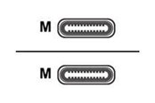 USB kabel - dbramante1928 re-charge - USB-C cable - 24 pin USB-C to 24 pin USB-C - 1.5 m - CB20CCGR7207