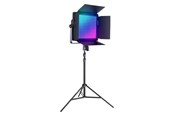 Foto & Videotilbehør - Neewer RGB1200 LED Kit 2 Lamps 60W 2500-8500K with Tripods and Barndoors - B0BYMT6NQG