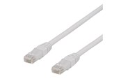 Netværkskabel - Deltaco TP-65VAU - patch cable - 5 m - white - Hvid - 5m - TP-65VAU