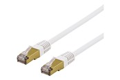 Netværkskabel - Deltaco SFTP-62VAH - patch cable - 2 m - white - Hvid - 2m - SFTP-62VAH