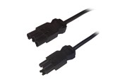 Strømkabel (ekstern) - Deltaco - power extension cable - GST18i3 to GST18i3 - 3 m - DEL-118E3