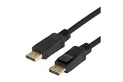 Skærmkabel - Deltaco - DisplayPort cable - DisplayPort to DisplayPort - 1 m - DP-1010D-FLEX