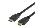 Skærmkabel - Deltaco HDMI cable with Ethernet - 3 m - HDMI-1030D-FLEX-LOCK