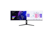 Skærm - 49" DUTZO C49-IP75QL-B (DOT) - 5120x1440 (DQHD) - 75Hz - IPS - 90W USB-C - Curved - C49-IP75QL-B