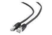 Netværkskabel - Gembird patch cable - 2 m - black - Sort - 2m - PP6-2M/BK