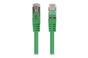 Netværkskabel - Lanberg patch cable - 25 cm - green RAL 6024 - Grøn - 0.25m - PCF6-20CC-0025-G