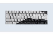 Tastatur - Wooting Magnetic Waves ANSI Keycaps - Black & White edition - Keycaps - Amerikansk engelsk - Sort - KC2-US2-MGW-BW01