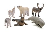 Figur - Pocket Money Arctic animals 6 pcs - 71240