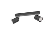 Smart Home - EGLO CONNECT.Z ADFIRA SMART gu10 spotskinne sort/krom M/FARVER(RGB) OG TUNABLE WHITE - 31852