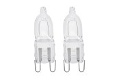 Lyskilder - EGLO Halogenpære 40W OVNPÆRE 300° 460LM KLAR 2 STK G9 - 110299