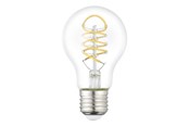 Lyskilder - EGLO LED pære A60 SPIRAL 7,3W 806LM 2700K KLAR E27 - 110306