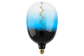 Lyskilder - EGLO LED pære T180 DECO SPIRAL 4W 85LM 2000K DÆMPBAR BLÅ E27 - 12552