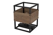 Lamper - EGLO EVESHAM BORD E27 SORT TRÆ - 43807