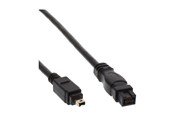 FireWire / ThunderBolt kabel - InLine - IEEE 1394 cable - FireWire 800 to 4 PIN FireWire - 1 m - 34901