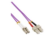 Netværkskabel - InLine patch cable - 5 m - 5 m - purple - Lilla - 5m - 88645P