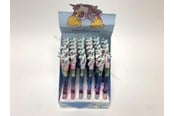 Små gaver til børn - Pocket Money Unicorn Glitter Pen 15cm - assorted - 590218