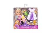 Dukker & Tilbehør - Jakks DISNEY PRINCESS Longest Hair Rapunzel Doll 15cm - 705109